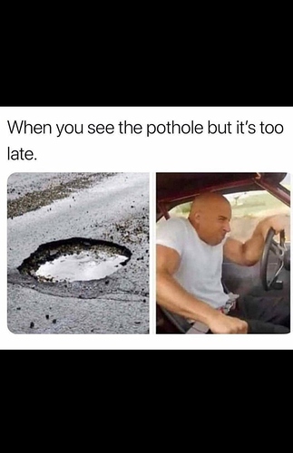 pothole