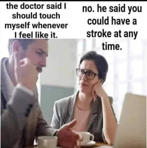 stroke any time