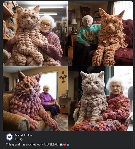 crochet cats