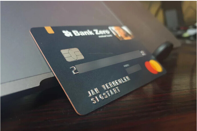 bank zero card